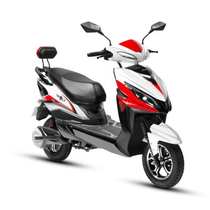 Wolf range bike in Joy Ebike brand in white colour